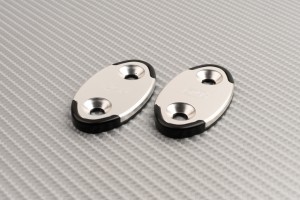 Rearview Mirrors Block Off Plates TRIUMPH DAYTONA 675 / R - UNIK by Avdb