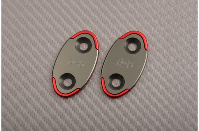 Rearview Mirrors Block Off Plates TRIUMPH DAYTONA 675 / R - UNIK by Avdb