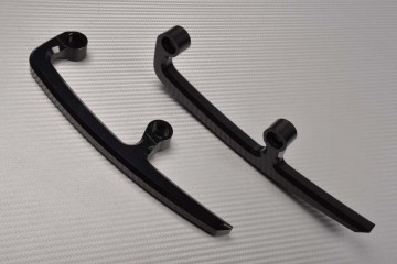 Maniglie passeggero posteriore in alluminio anodizzato KAWASAKI Z650 / NINJA 650 2017 - 2019