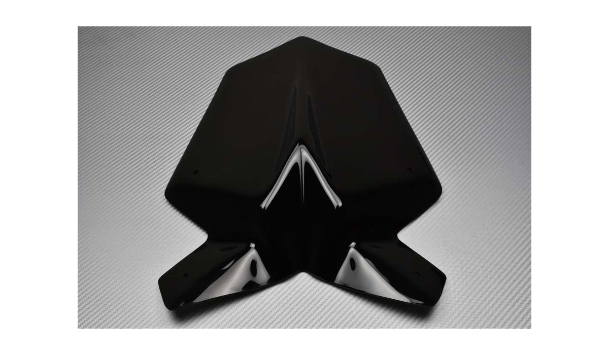 DPM Race Cupolino Warrior Per MT07 2021-2024 | Parabrezza In Alluminio 5754 Nero Opaco | Istruzioni E Minuteria Inclusa | Made In Italy - 6