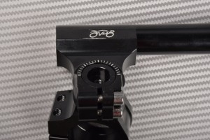 Pair of Reclining and raising AVDB Clip-On Handlebars 46 mm