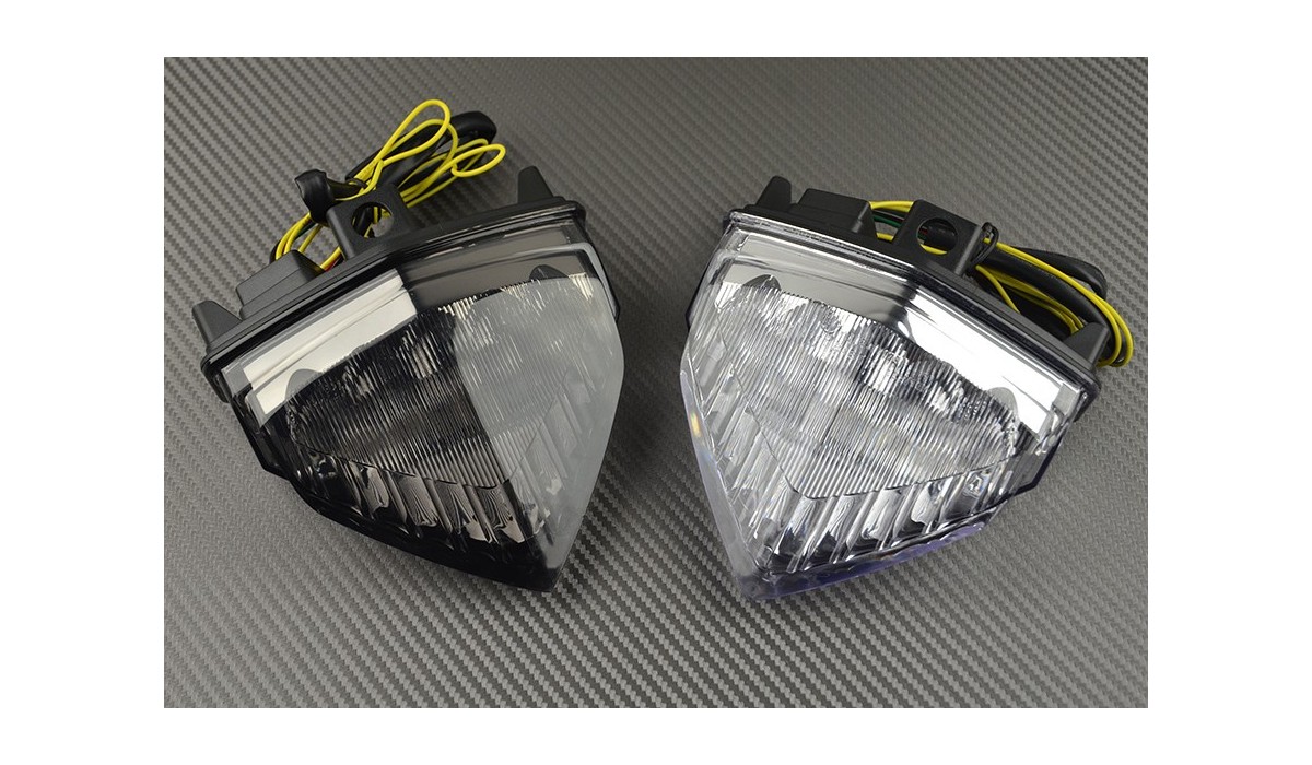 Feu arrière LED clignotants intégrés clair Honda CB1000R CB 1000 R 2008-2015 