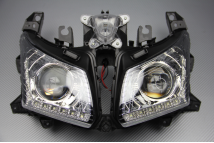 Specific front headlight