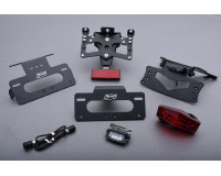 Soporte e iluminación de matrícula